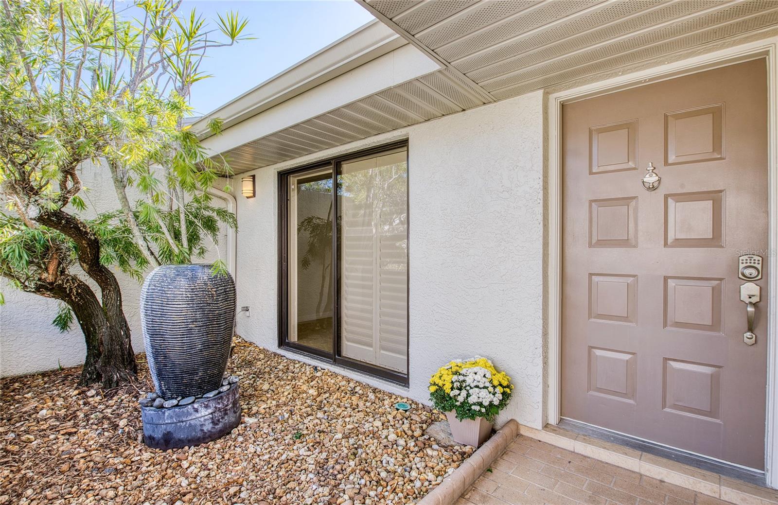 Private courtyard with fountain