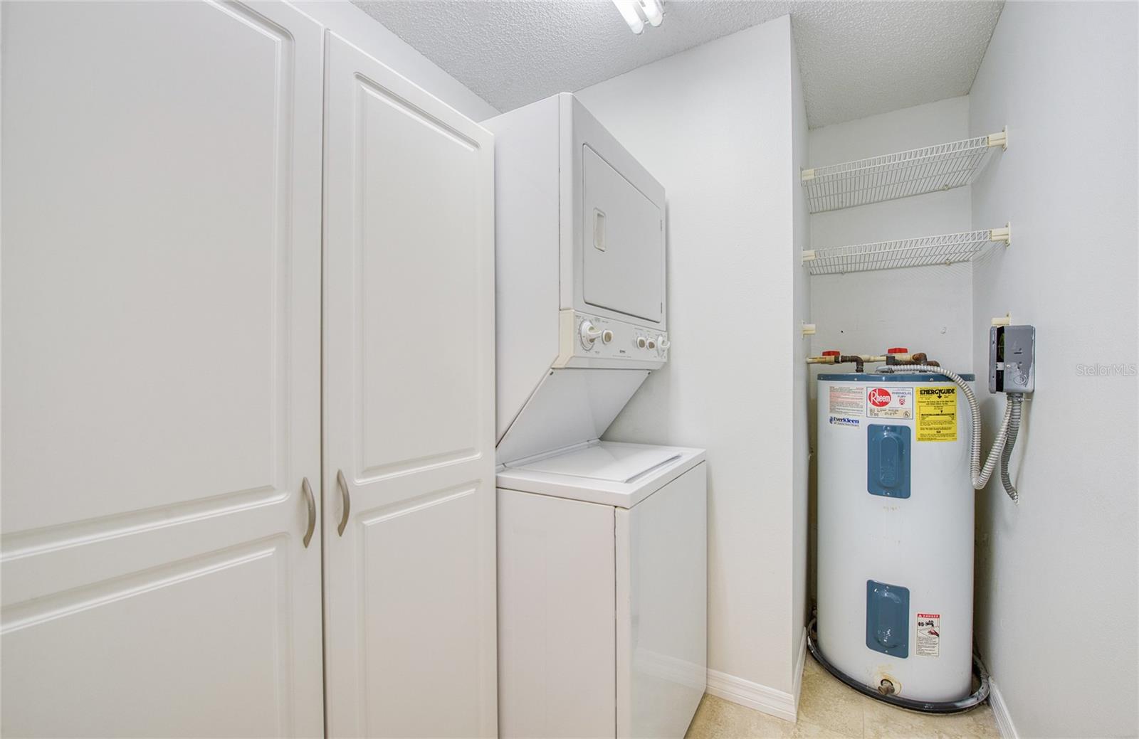 Separate laundry room