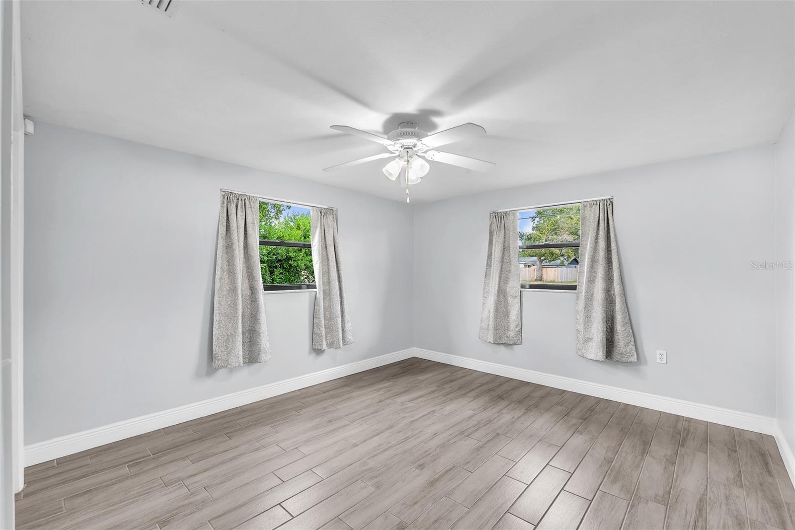 The Main bedroom with ensuite bathroom.
