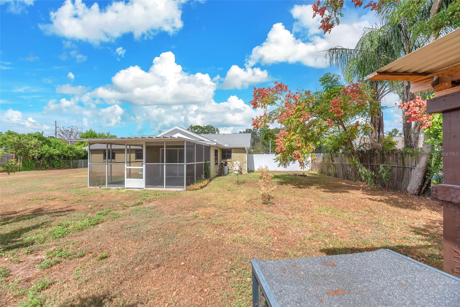 View of the home from the Chicken Coop