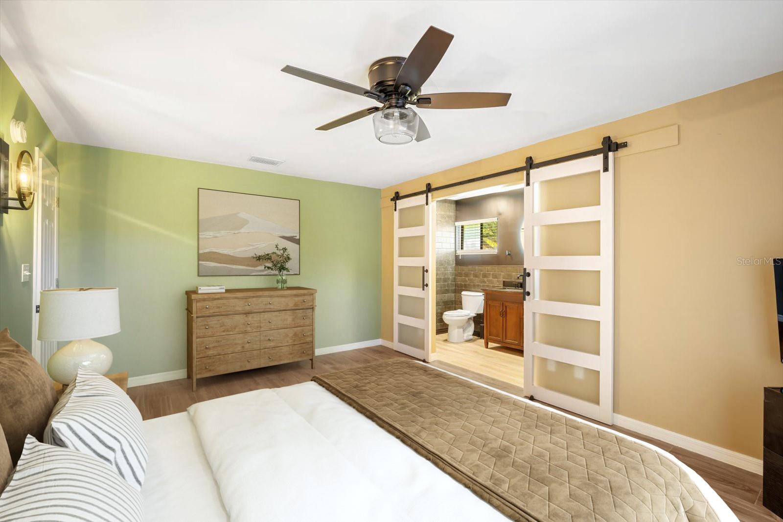 Staged Primary Suite