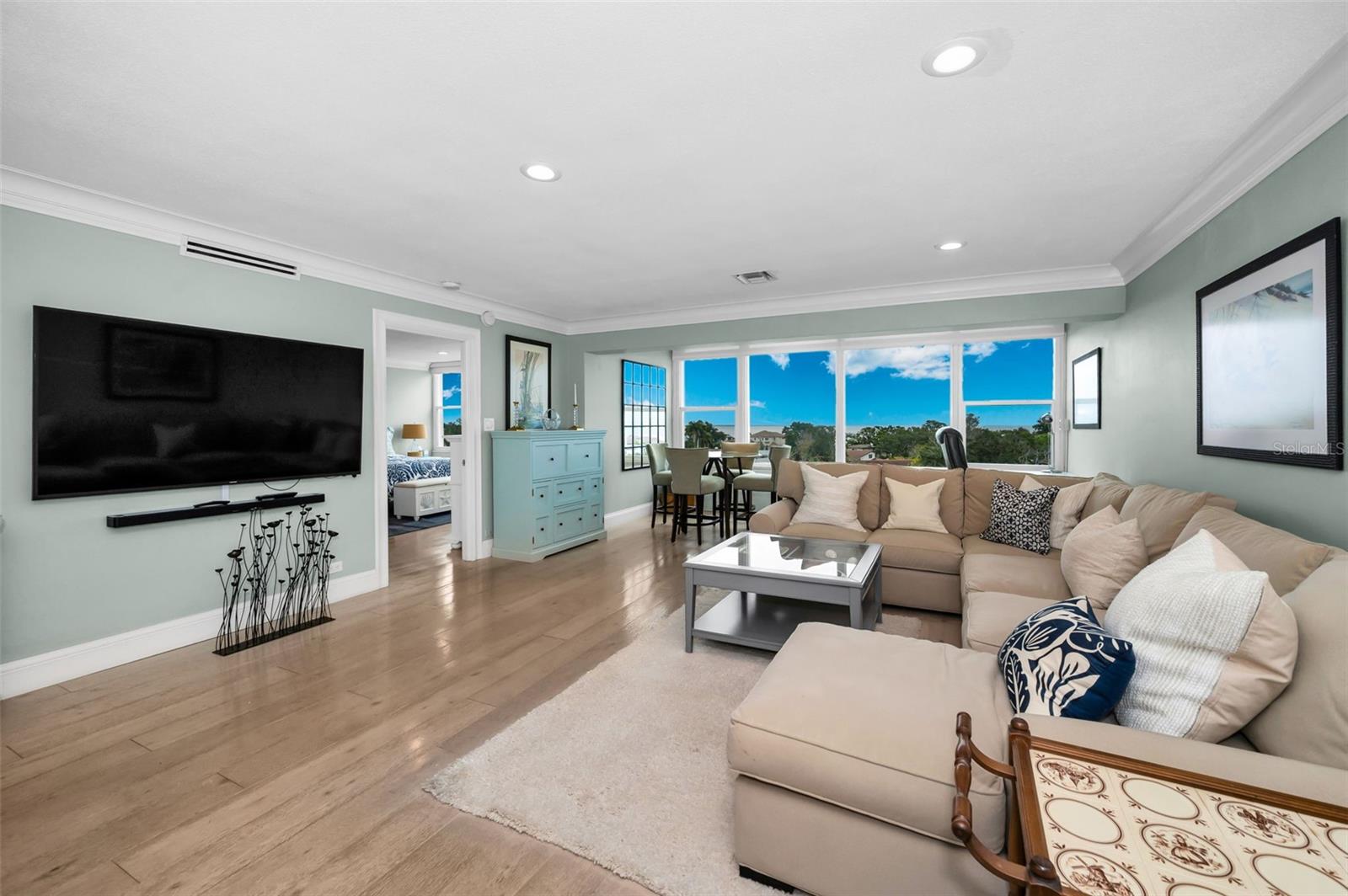 Very comfortable and roomy living room