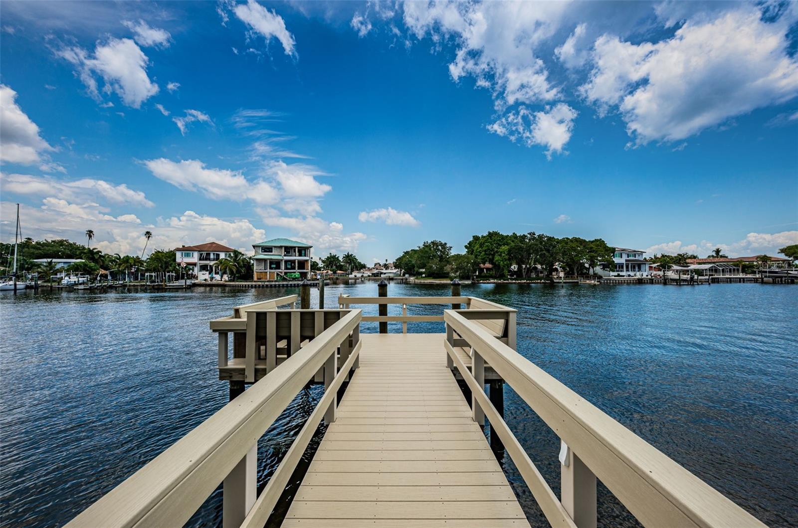 Imagine being out here beside the water watching the boats go by