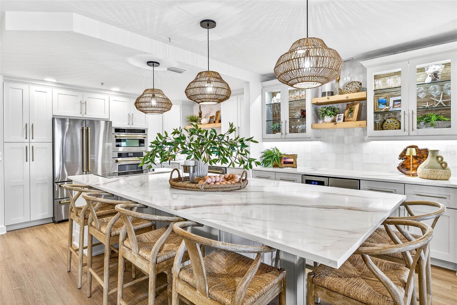 New Quartz Island for all the gatherings!!