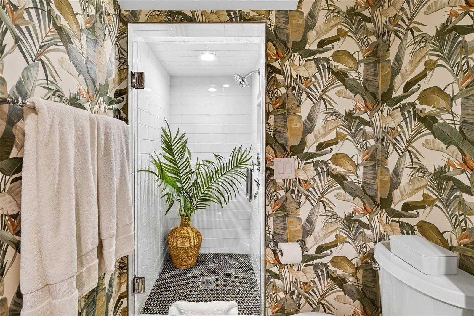 Beautiful walk in shower