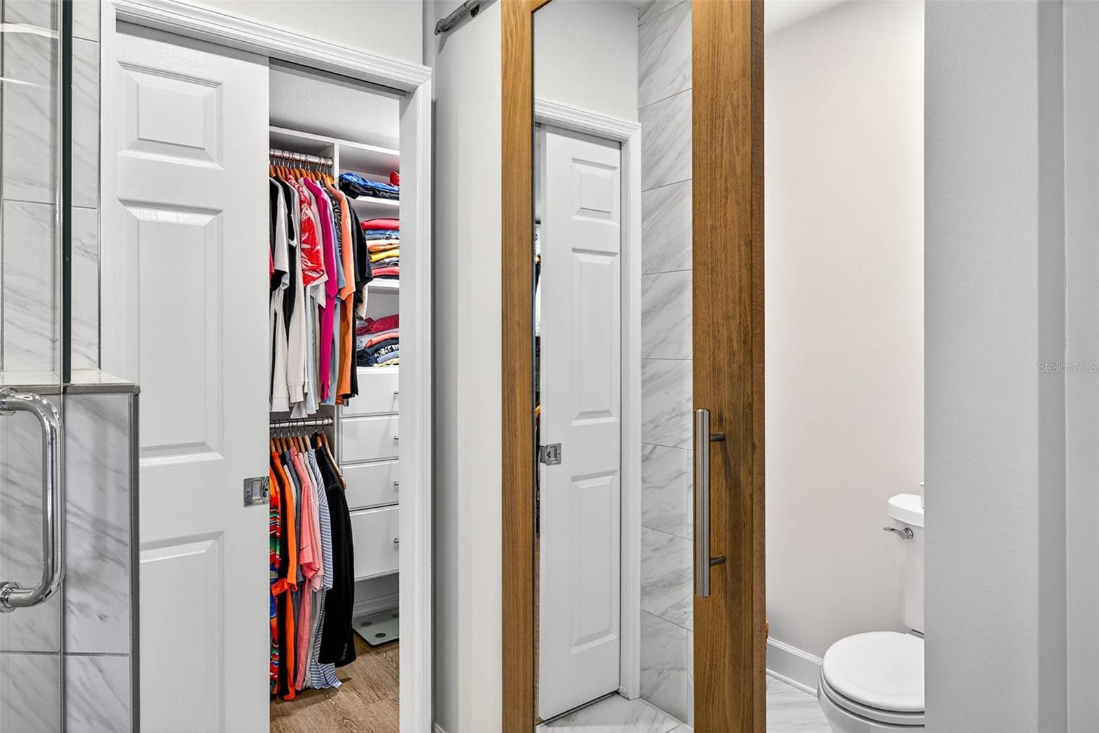 private water closet...