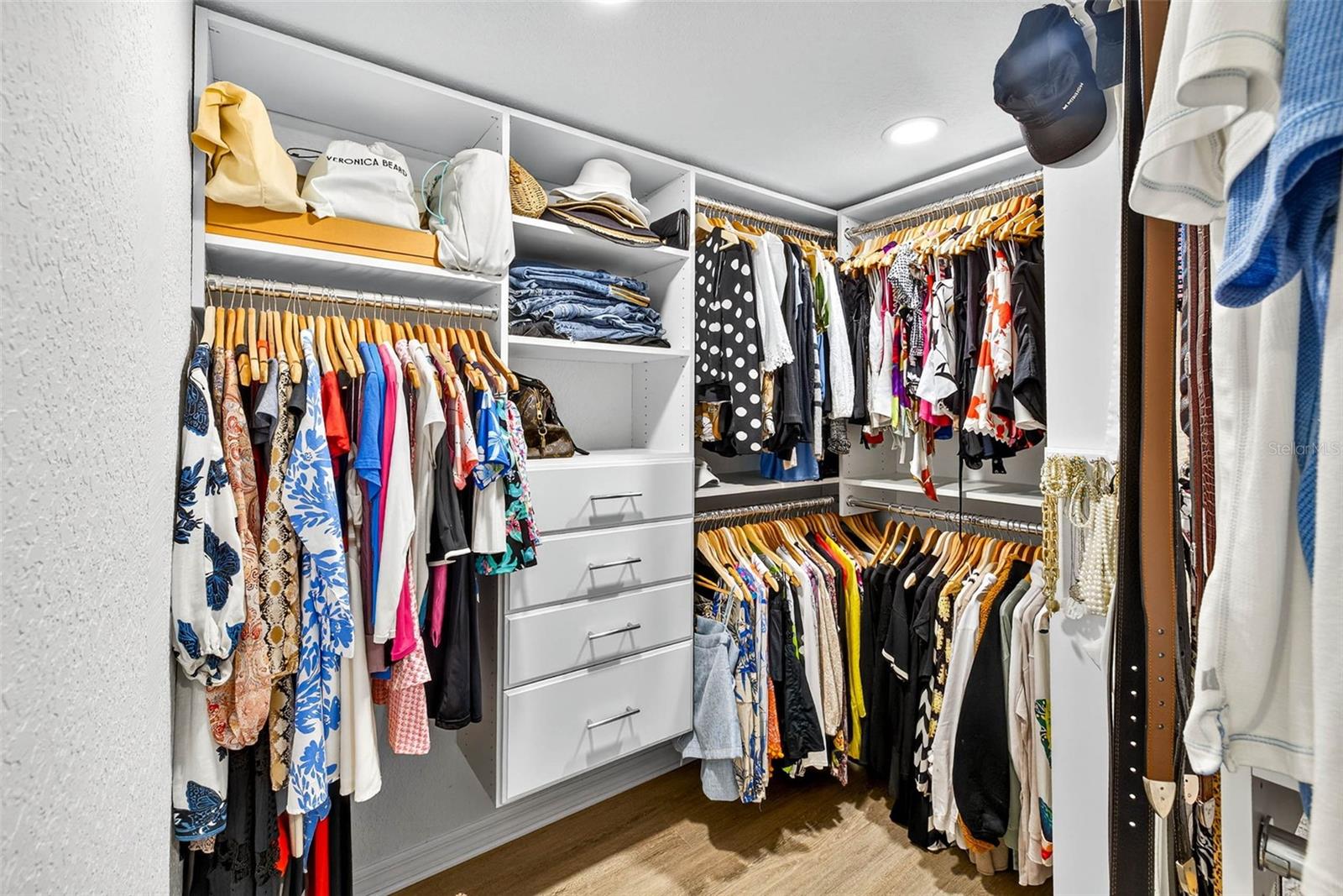 Large walk in closet