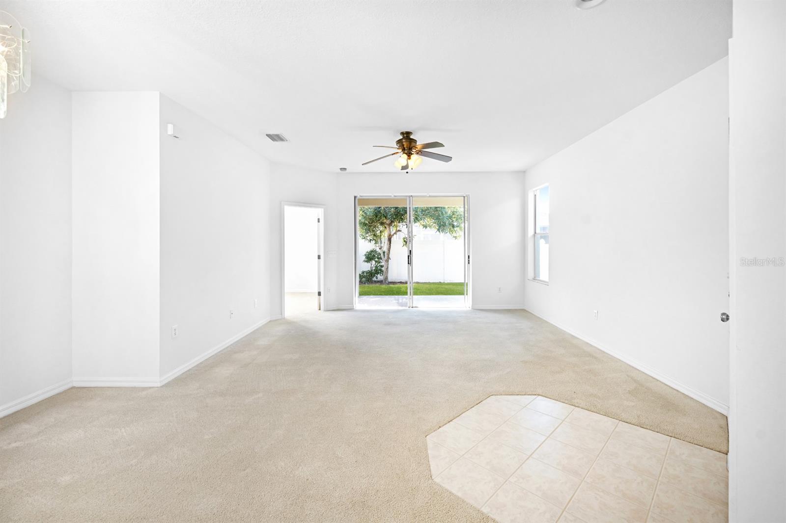 VIEW TO LANAI, DOOR TO MAIN BEDROOM