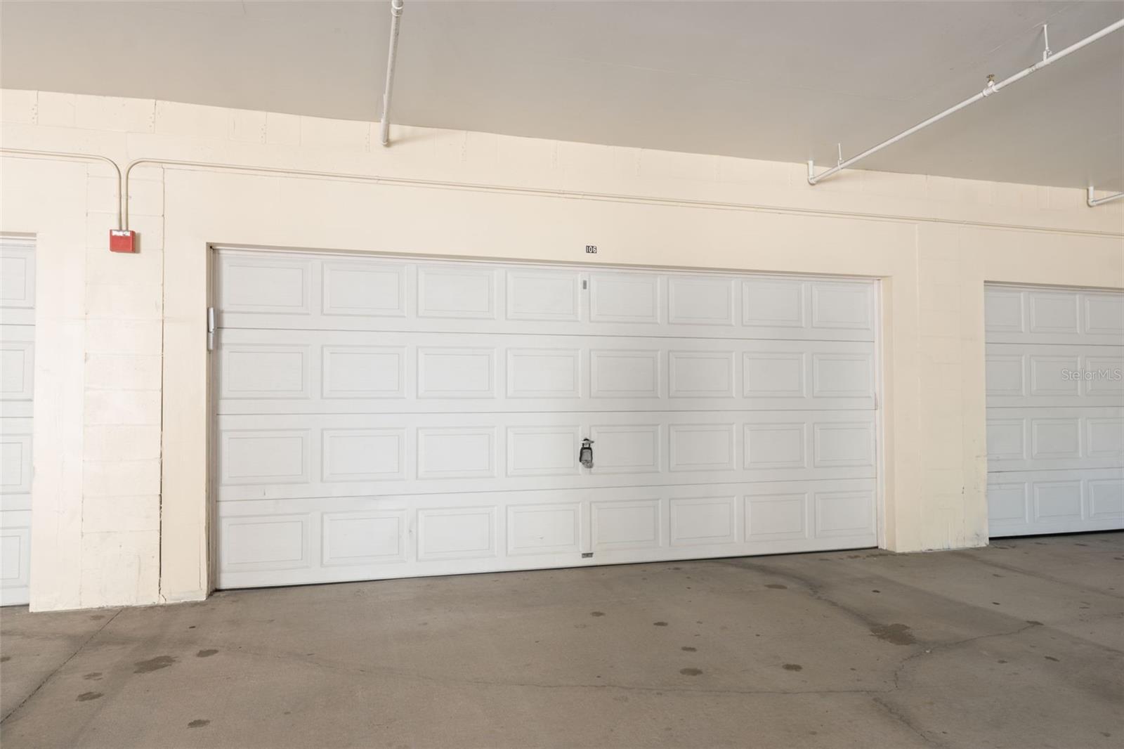 Two car garage