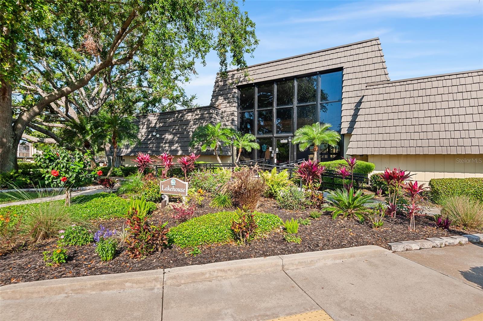 Entrance to Clubhouse.