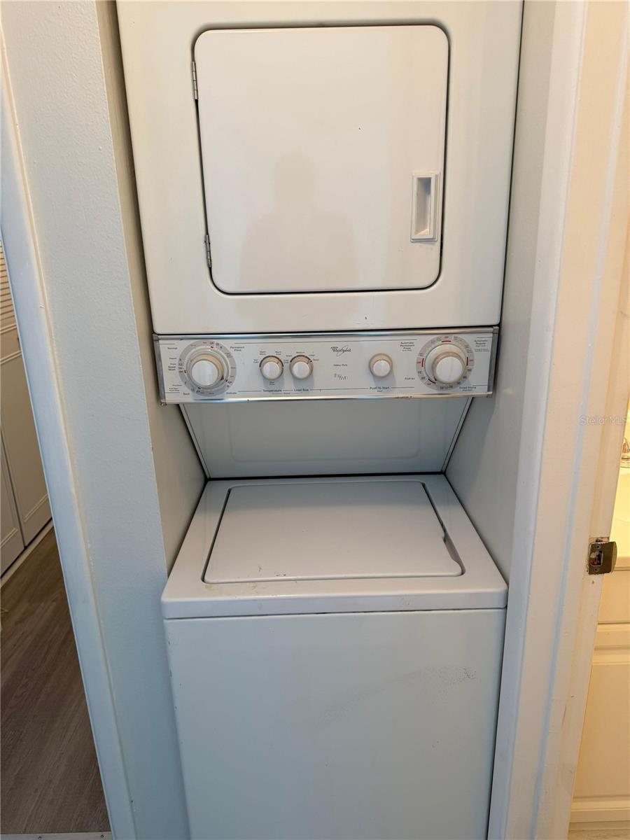 Stack washer and dryer!