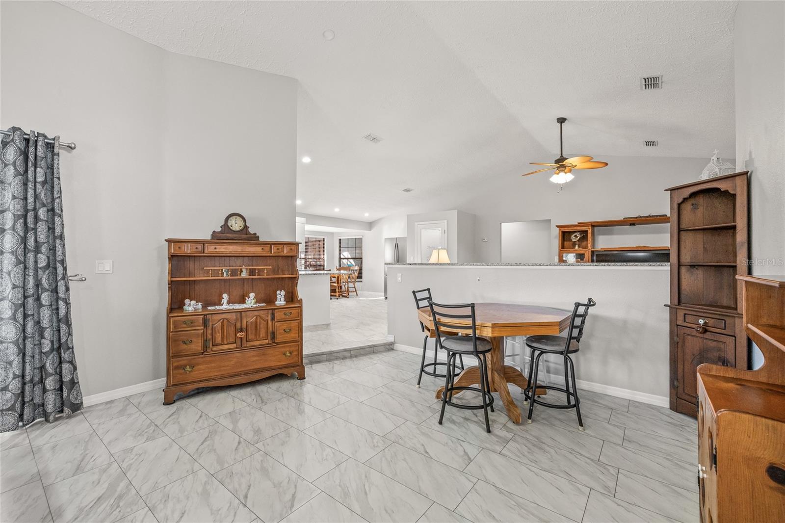 View from the kitchen