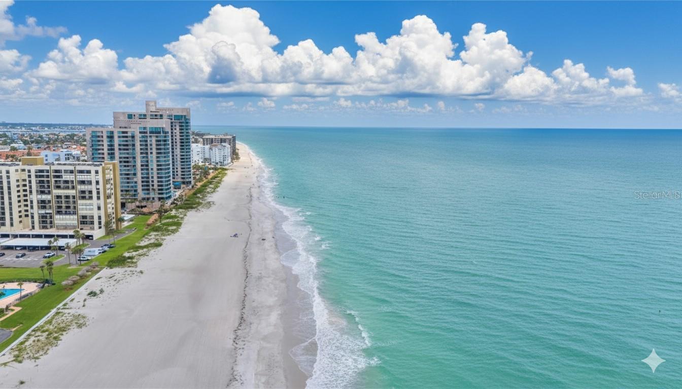 Get your steps in just across the street from your home. There are miles of shoreline to explore!