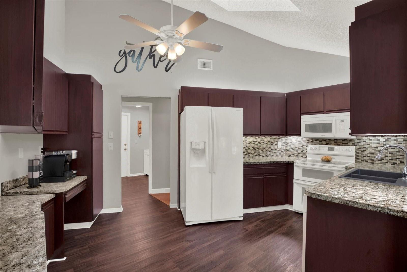 KITCHEN WITH SKYLIGHTS