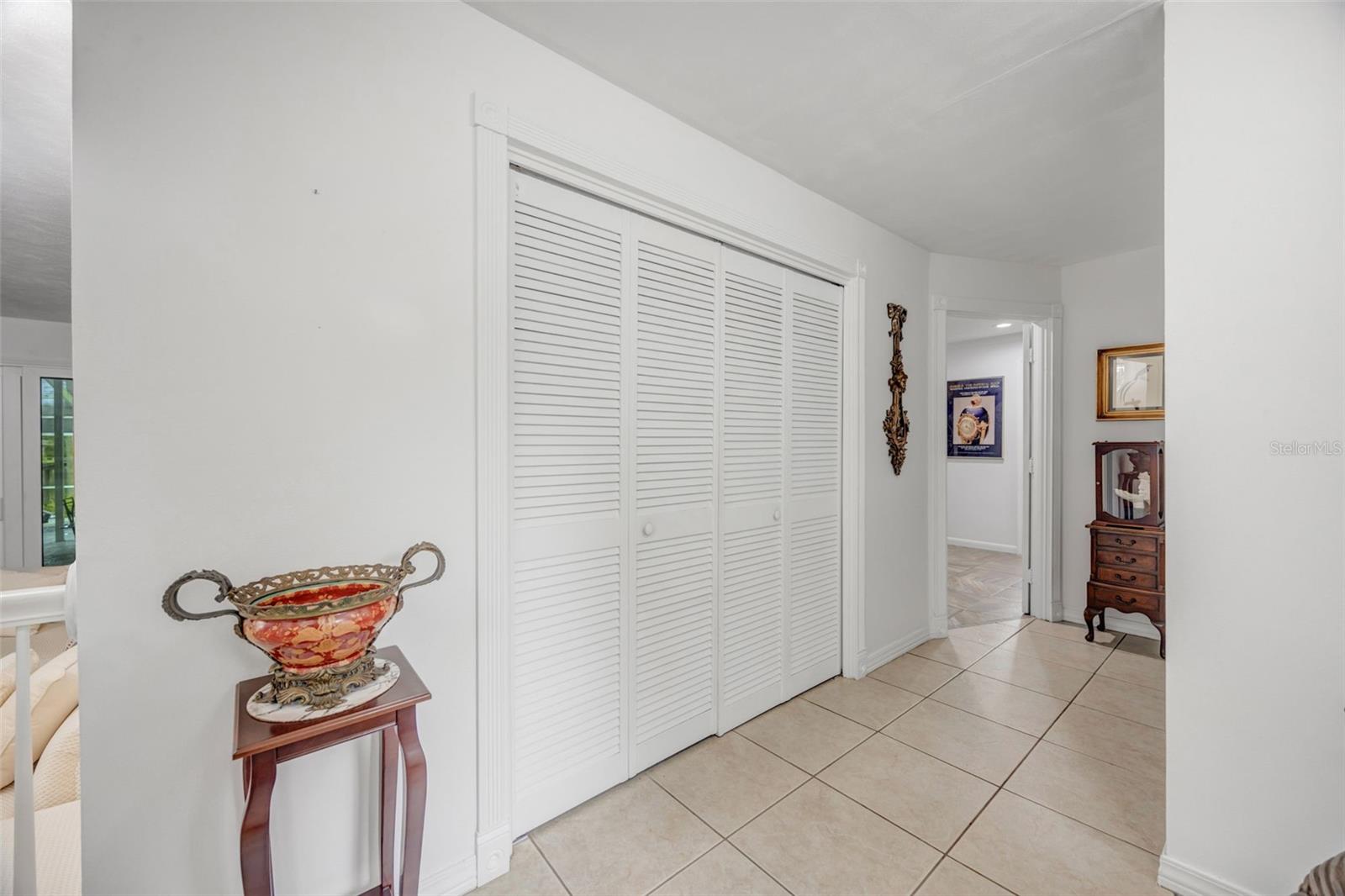 Large entryway closet