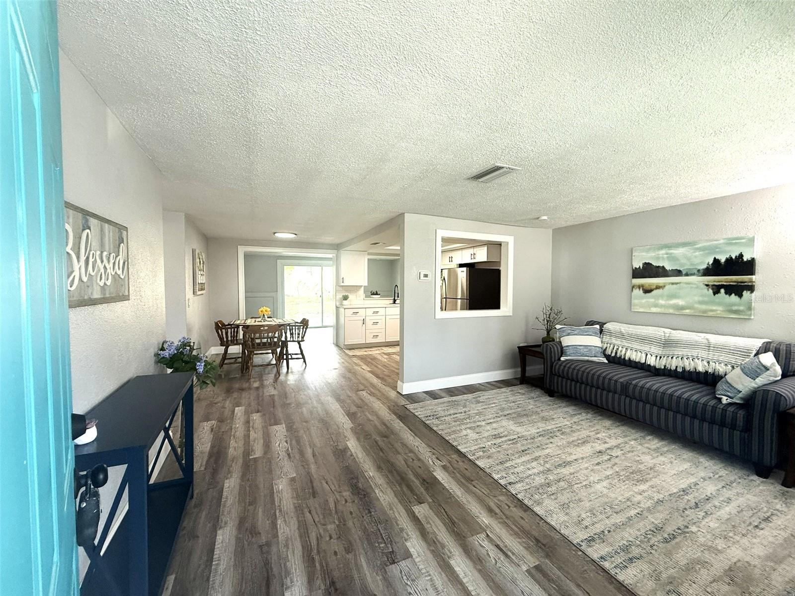 Entry and Living Room