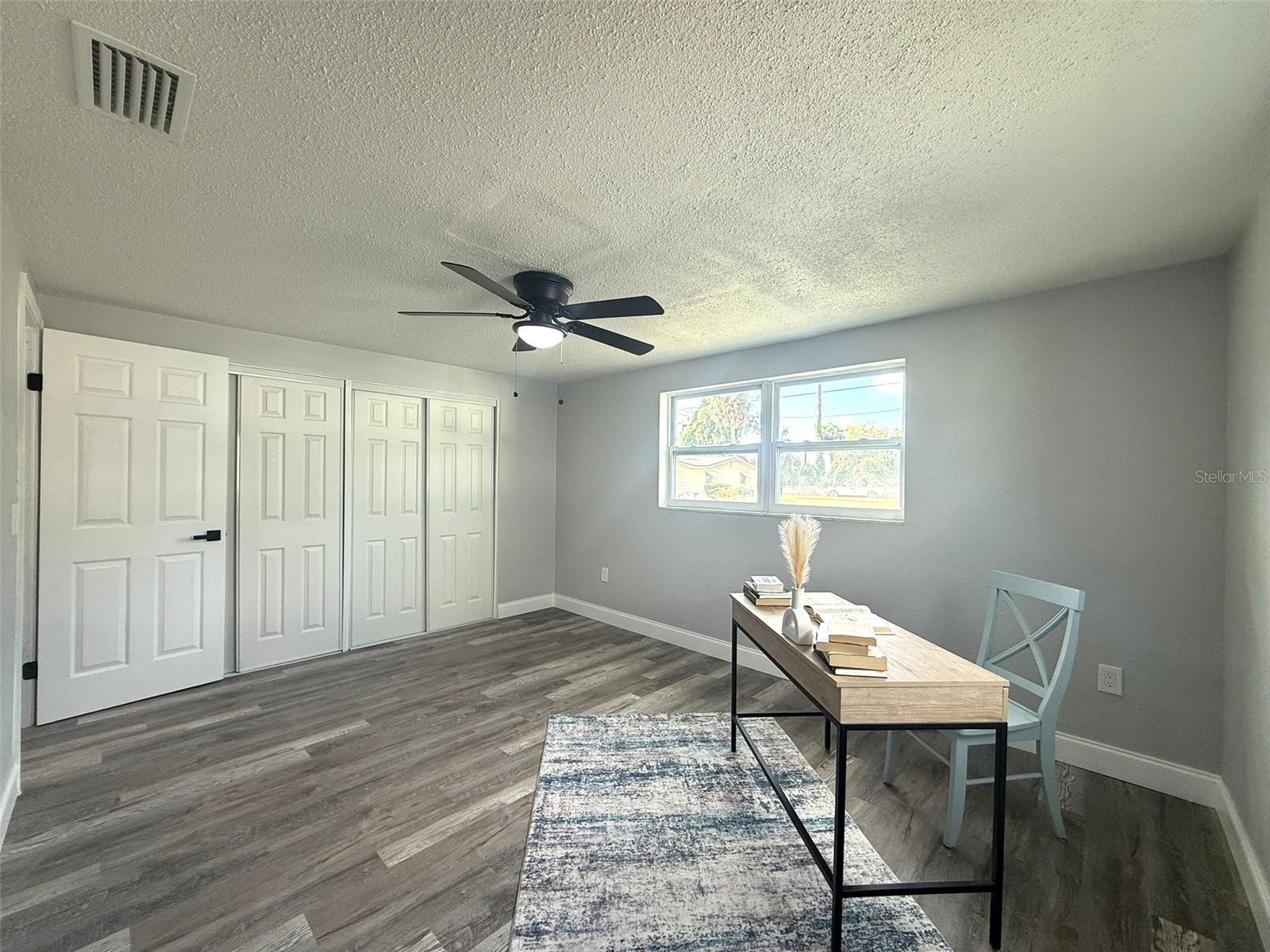 Bedroom #2 with Huge Closets
