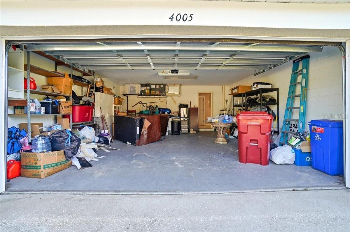 Wide garage