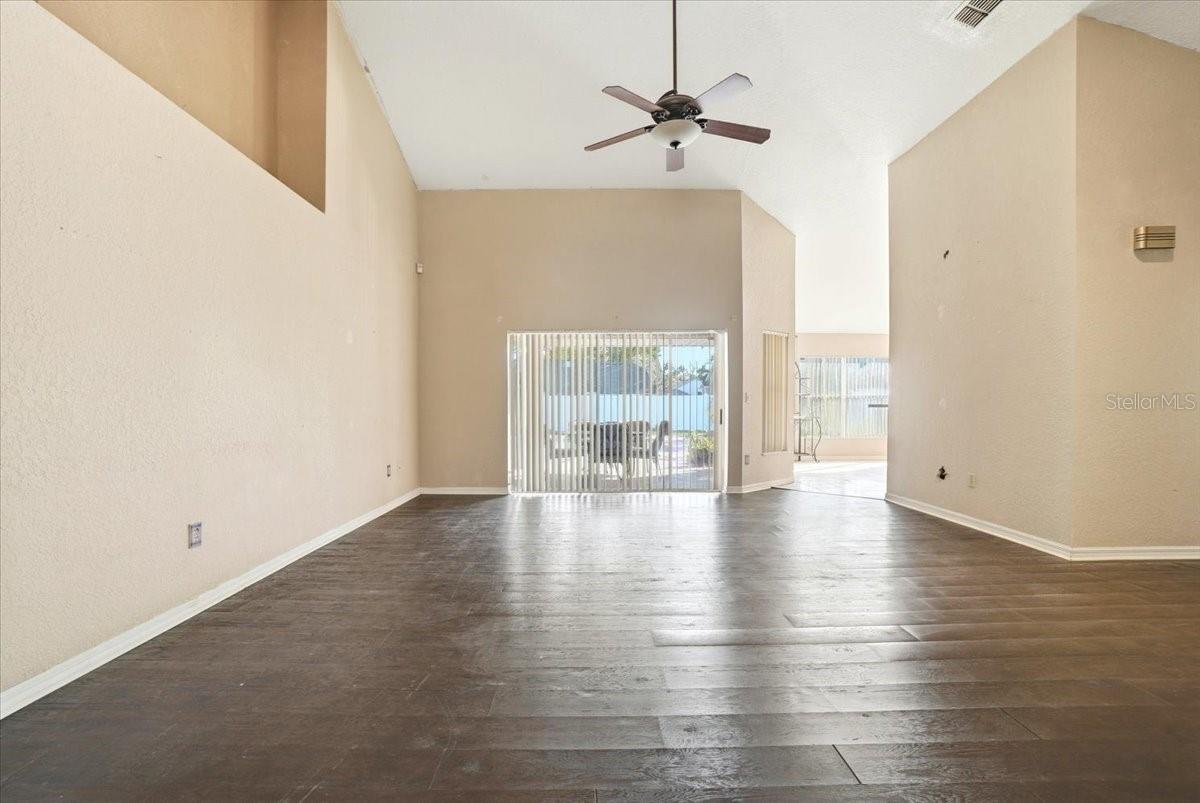 Living room looking toward dining room