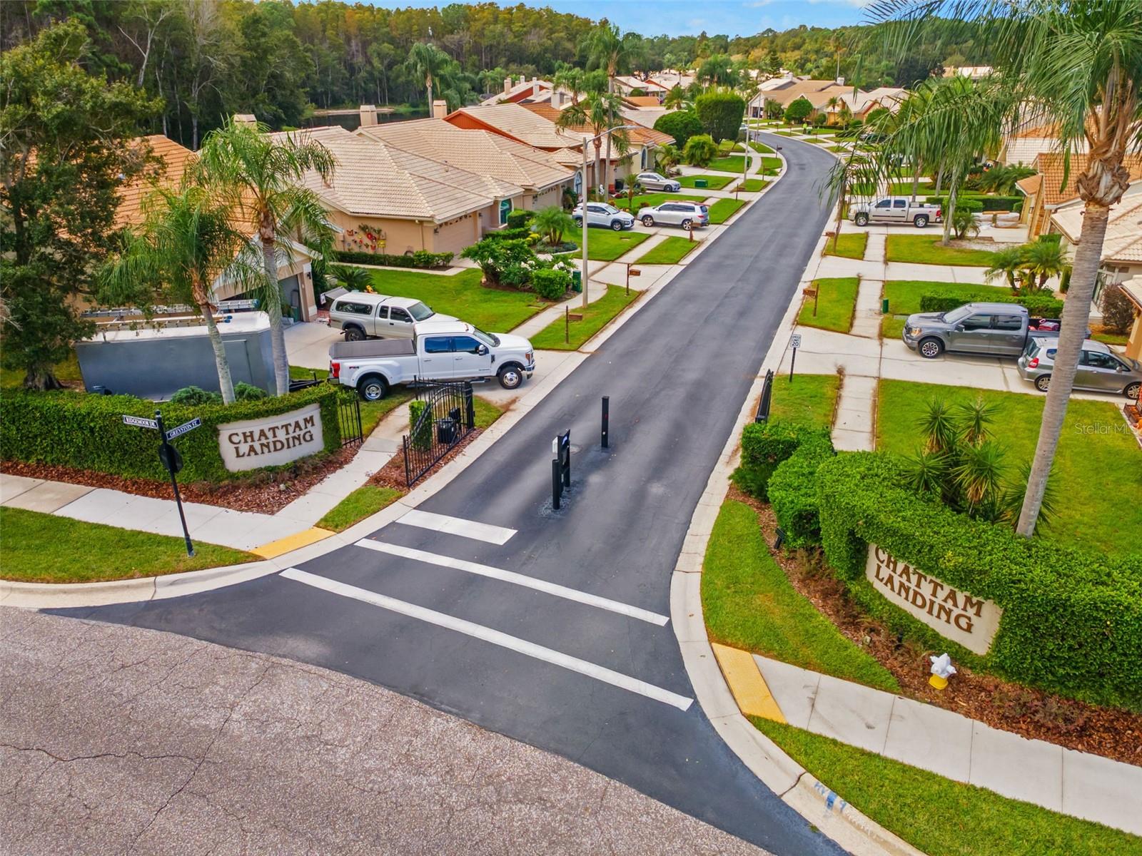 Entryway to Chattam Landing