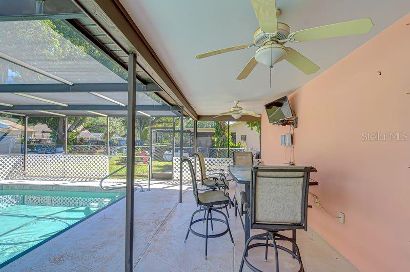 Covered Screened Lanai