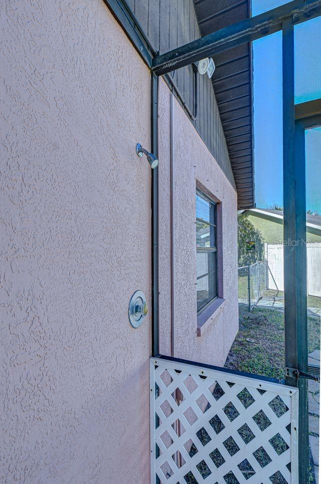 Check out the Outdoor Shower