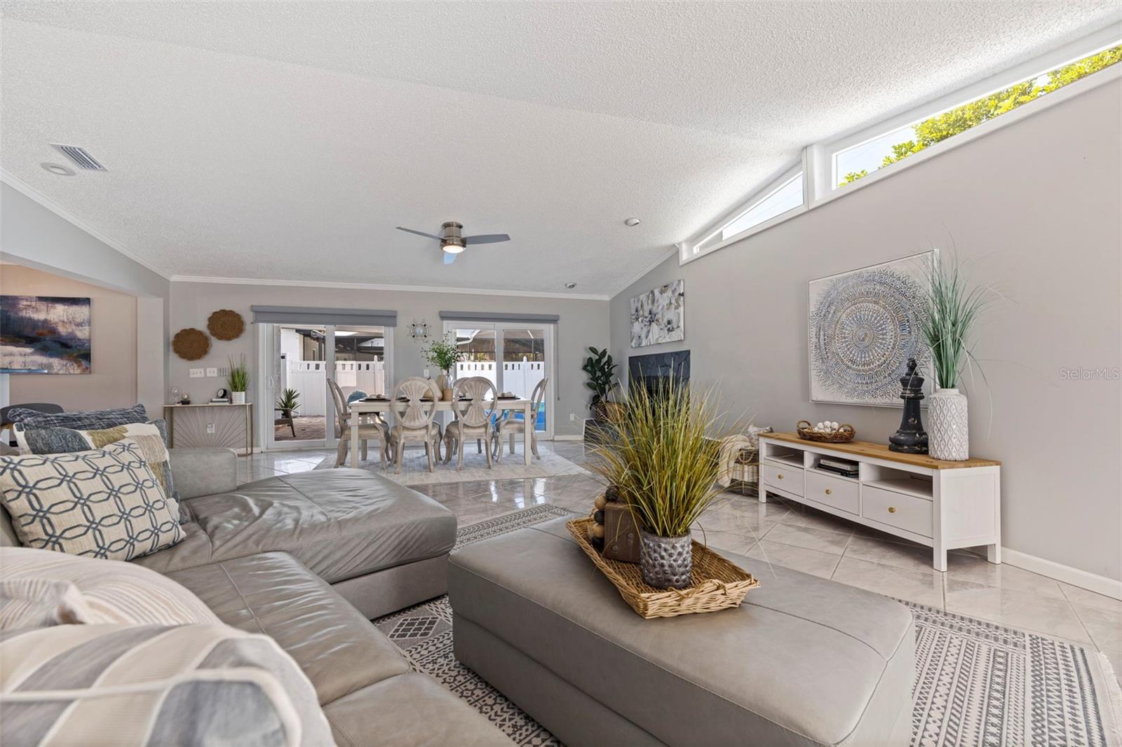 Family Room off pool area