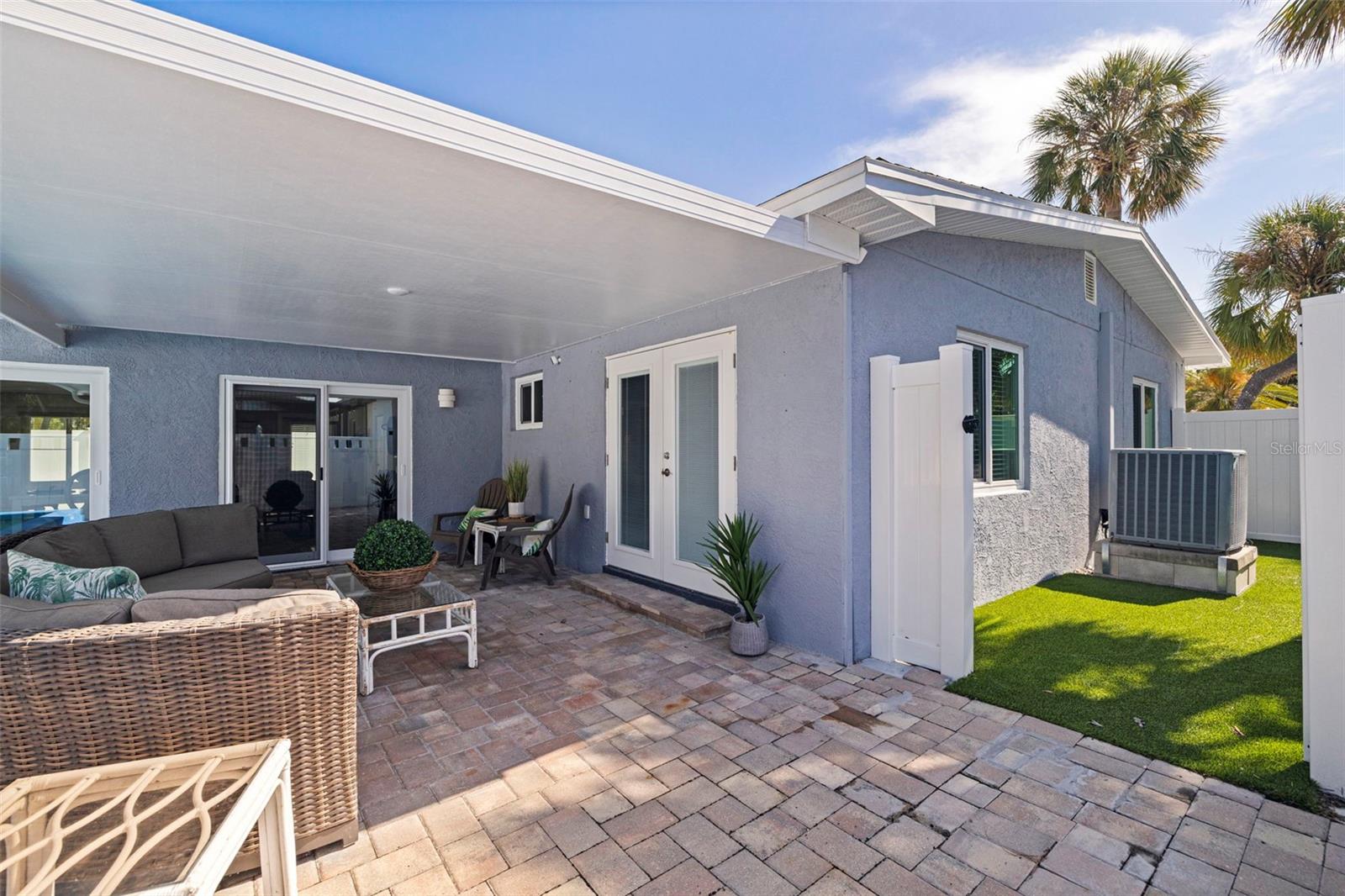 Covered Patio of Family Room and Bedroom 3