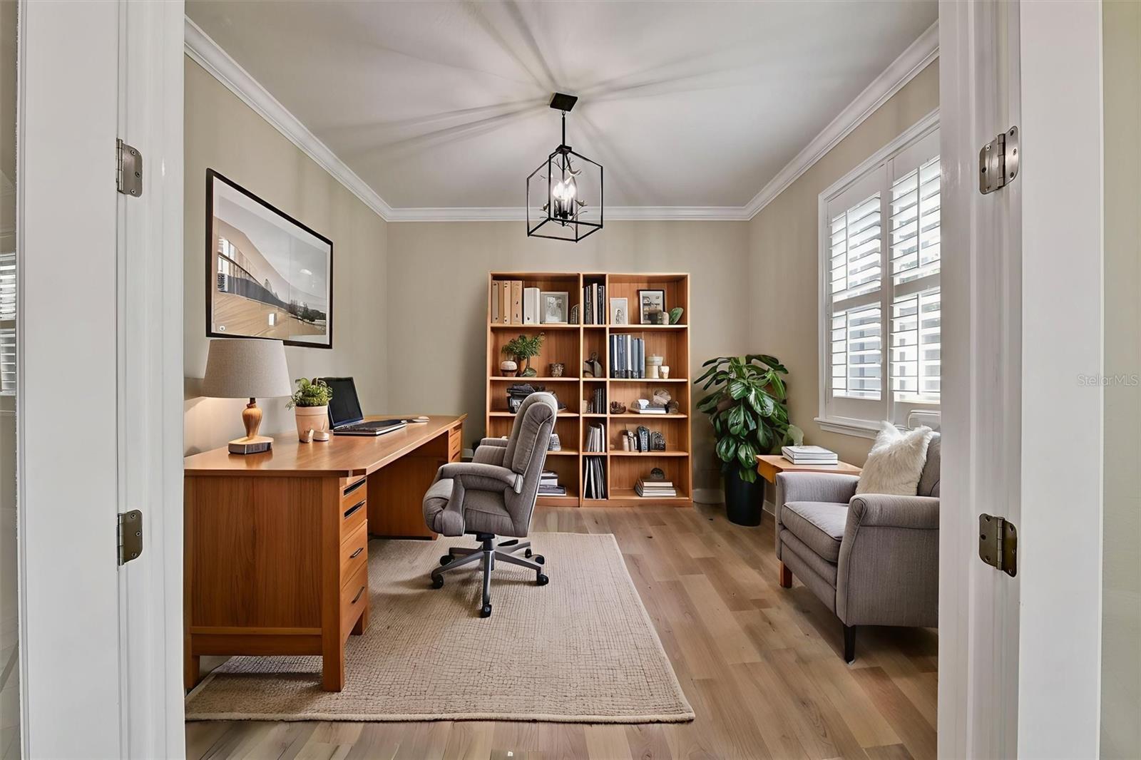 Study Digitally Staged Photograph