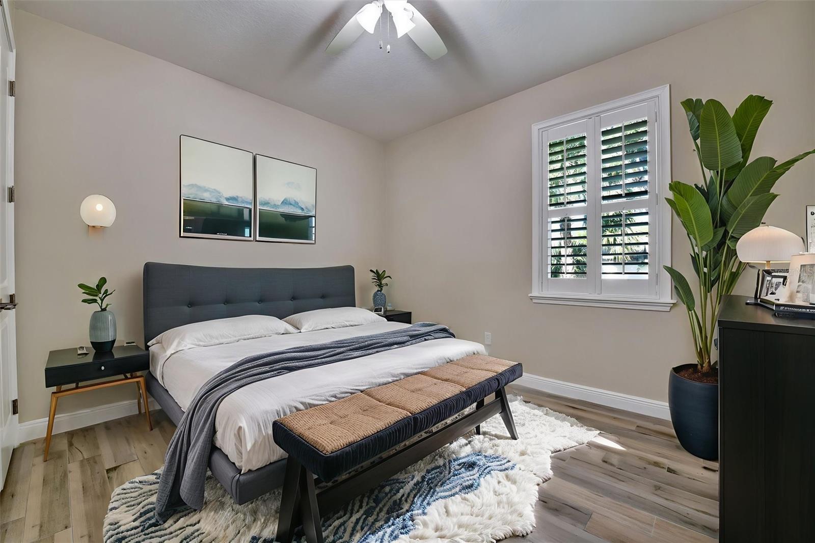 4 th Bedroom Digitally Staged Photograph