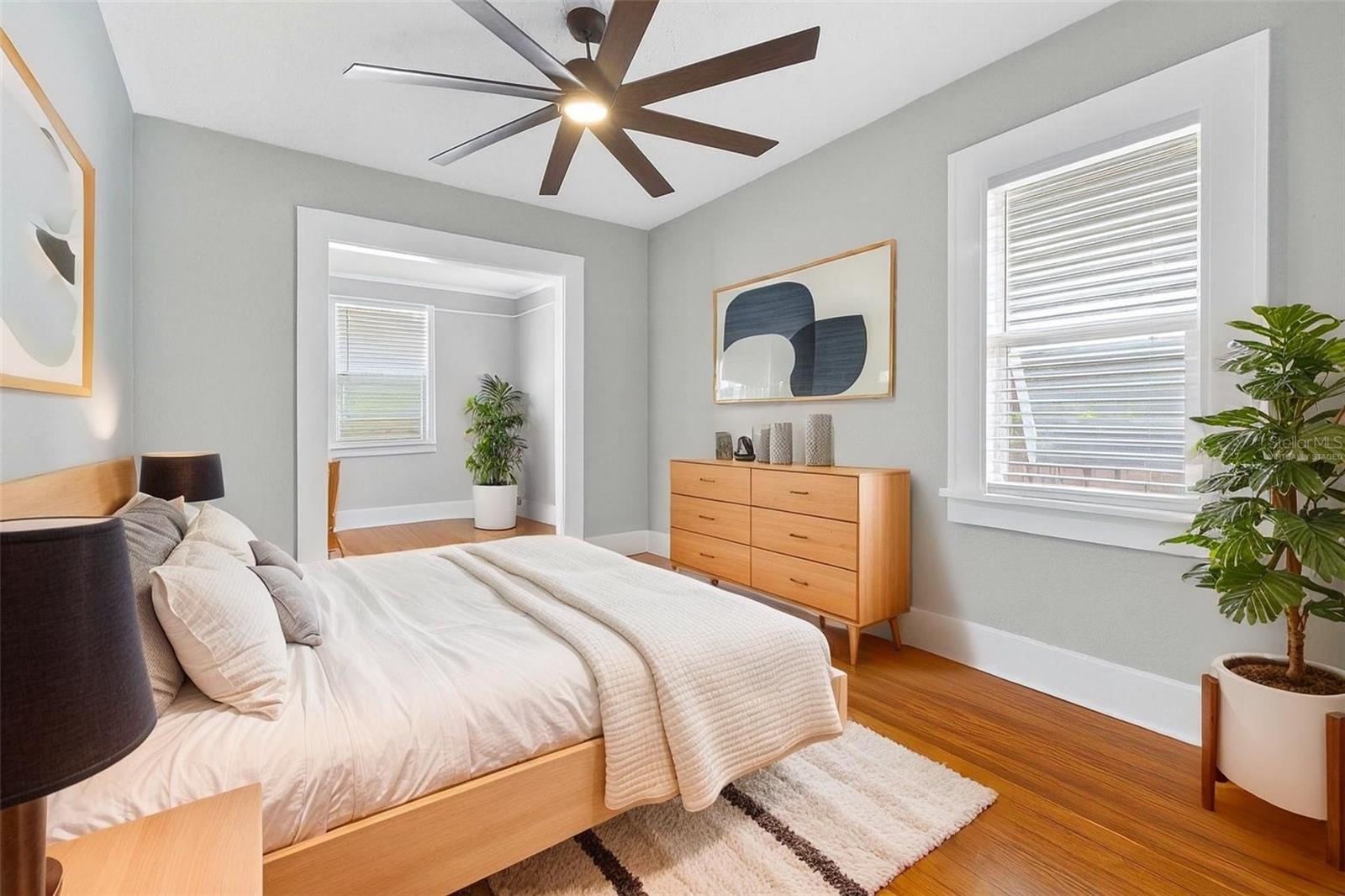 Primary Bedroom Virtually Staged