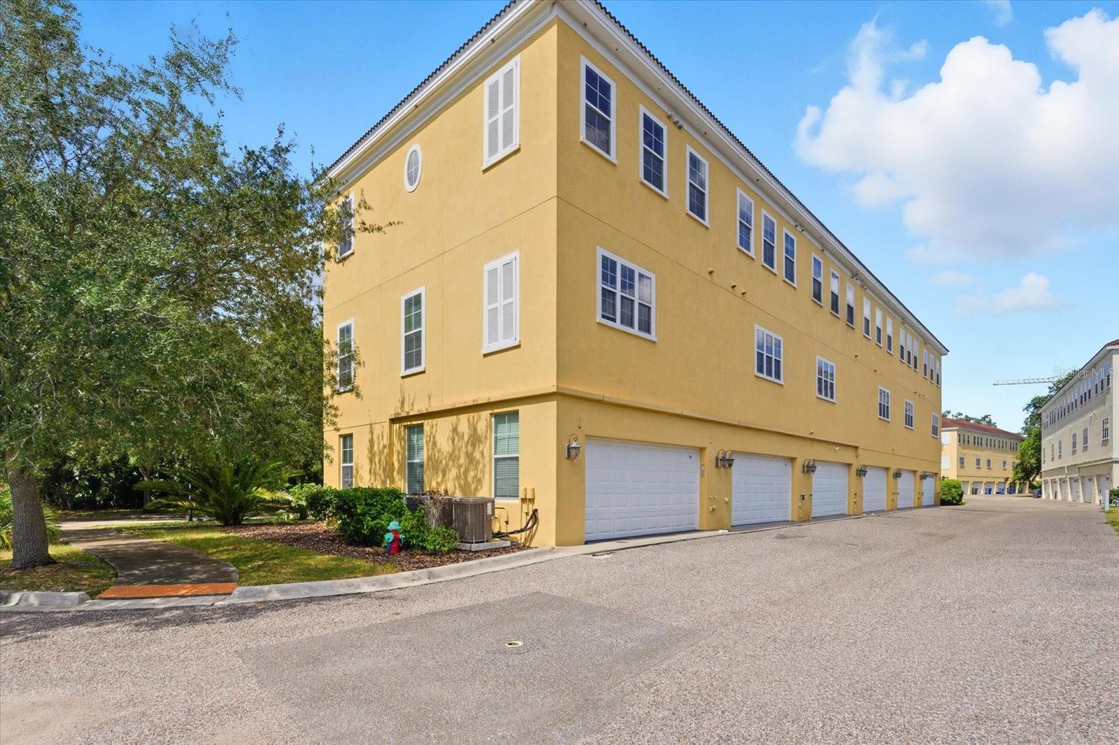 End Unit with 2 car garage