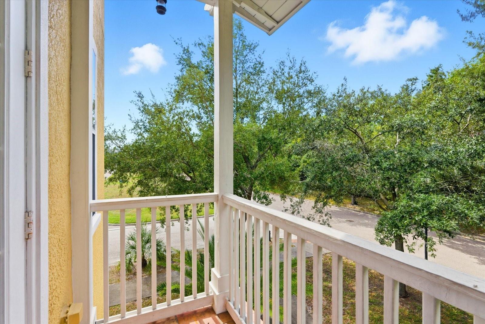 Balcony off living room - 2nd Floor