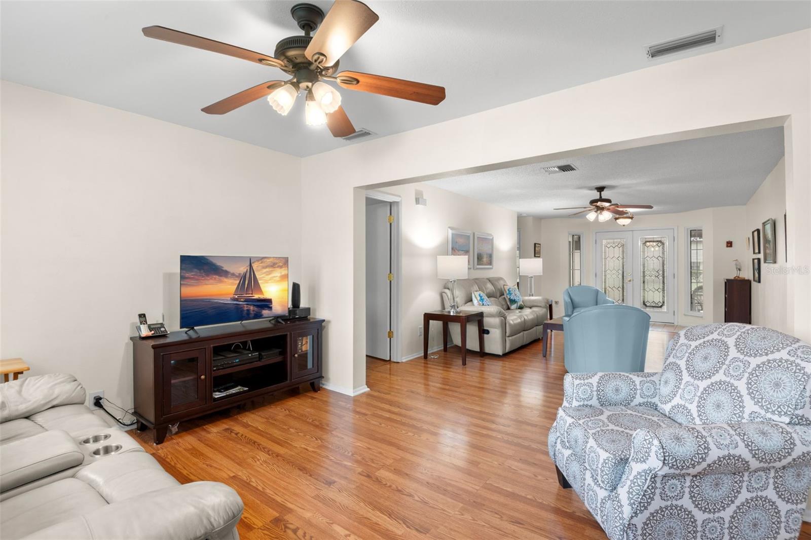 Florida room from back door