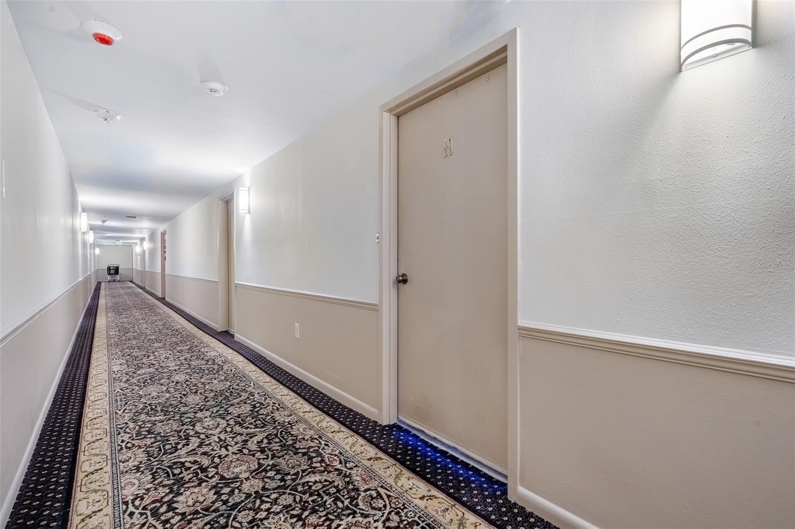 Hallway to Unit