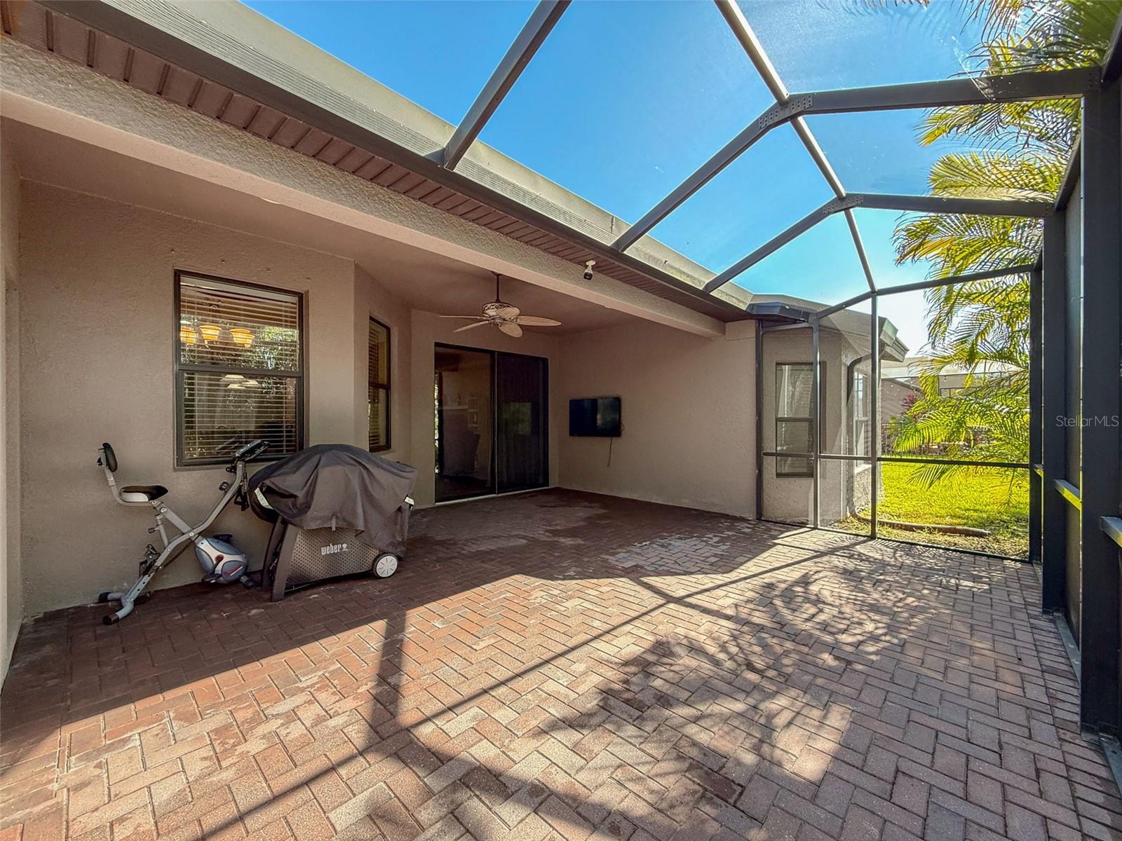 great Vaulted screened enclosure