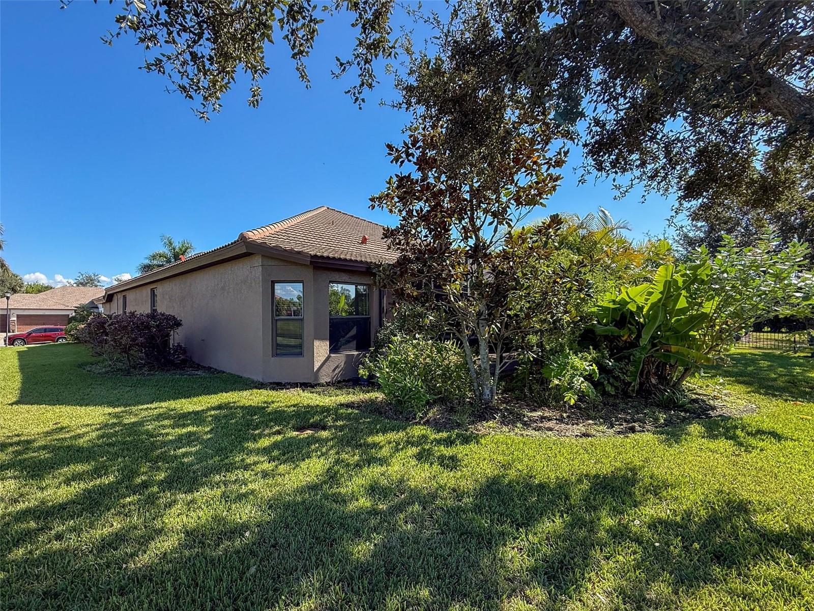 So much room to make your backyard anything you want and plenty of room for a pool!