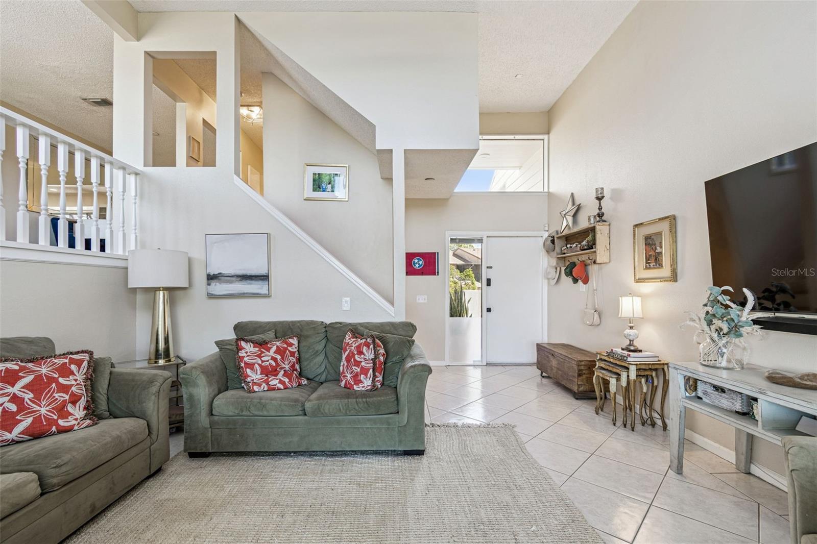 View of the great room looking back at the foyer.