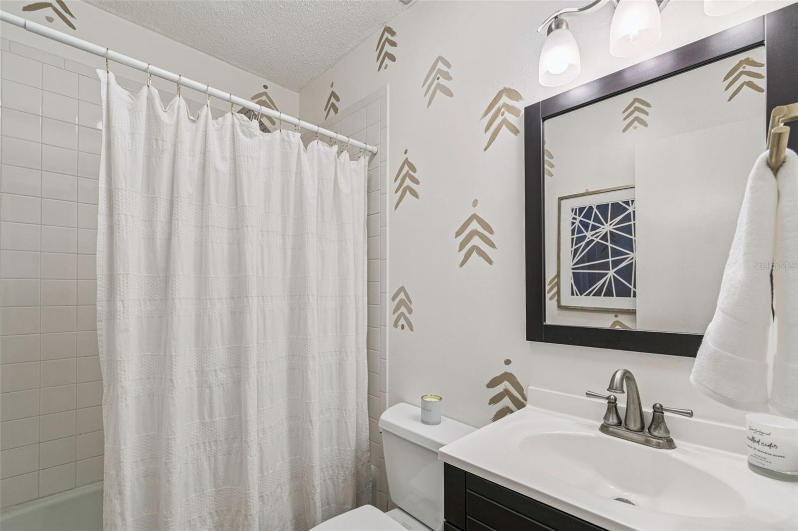 Bath located on same floor as living/dining and kitchen.