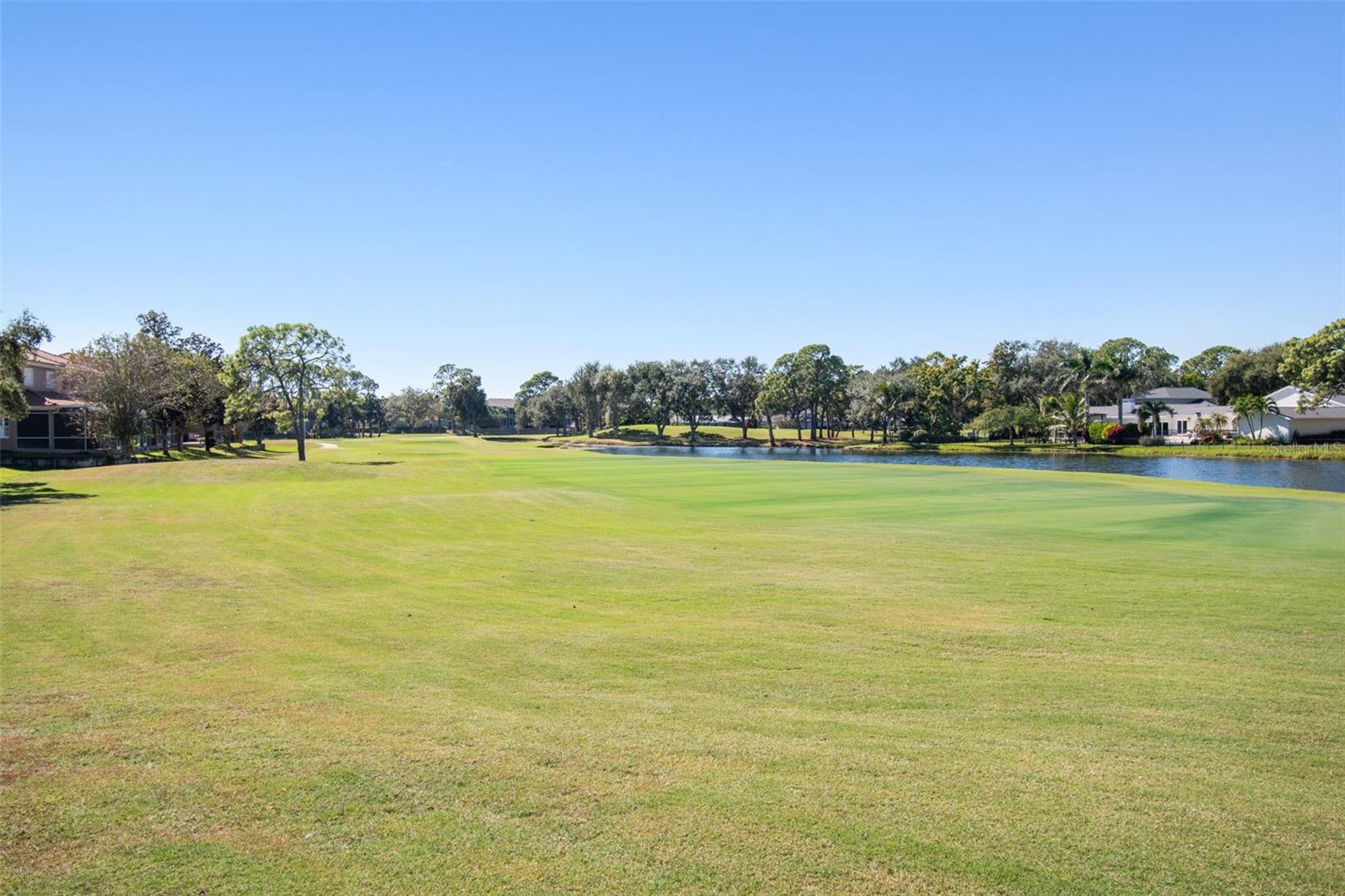 View from rear of townhome...to the left
