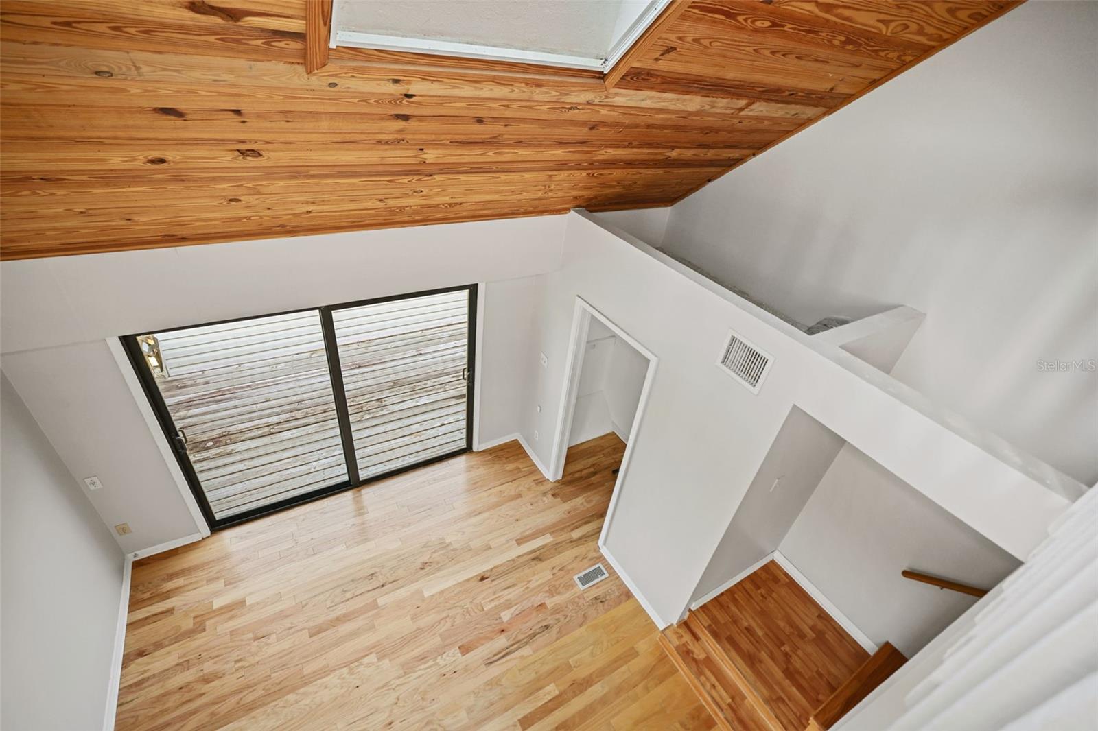 View of Master Bedroom from the Loft