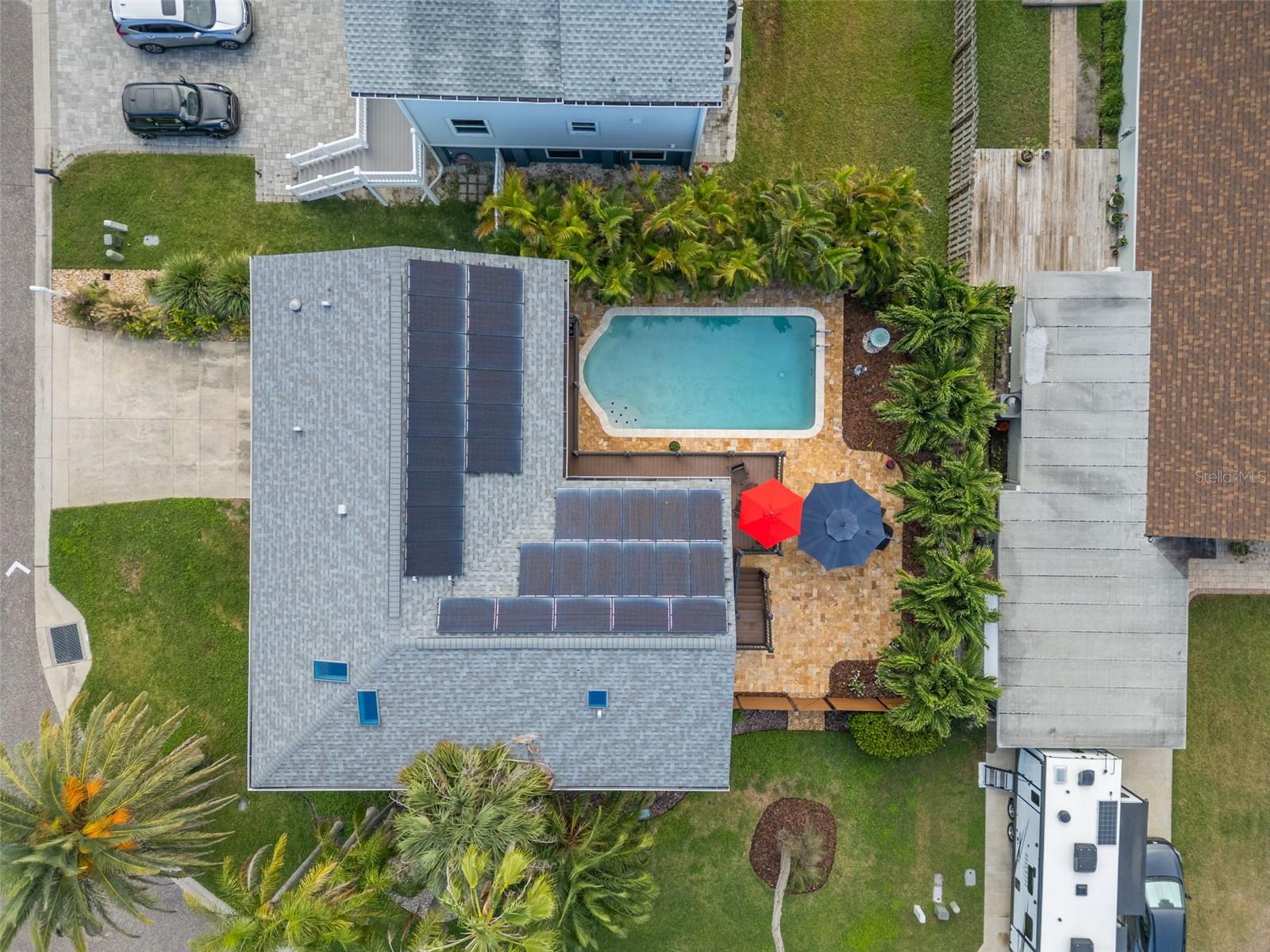 Check out the solar panels