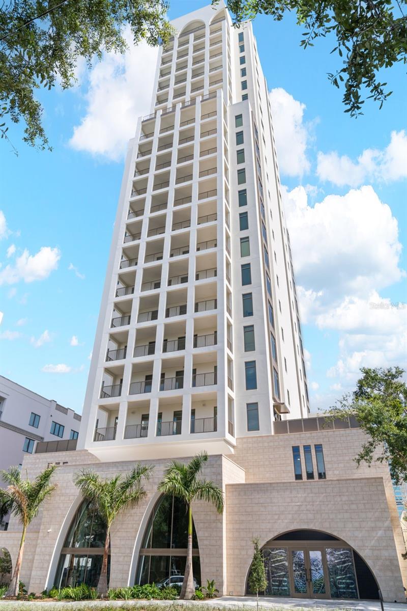 Boutique 23-story tower with only 31 residences.