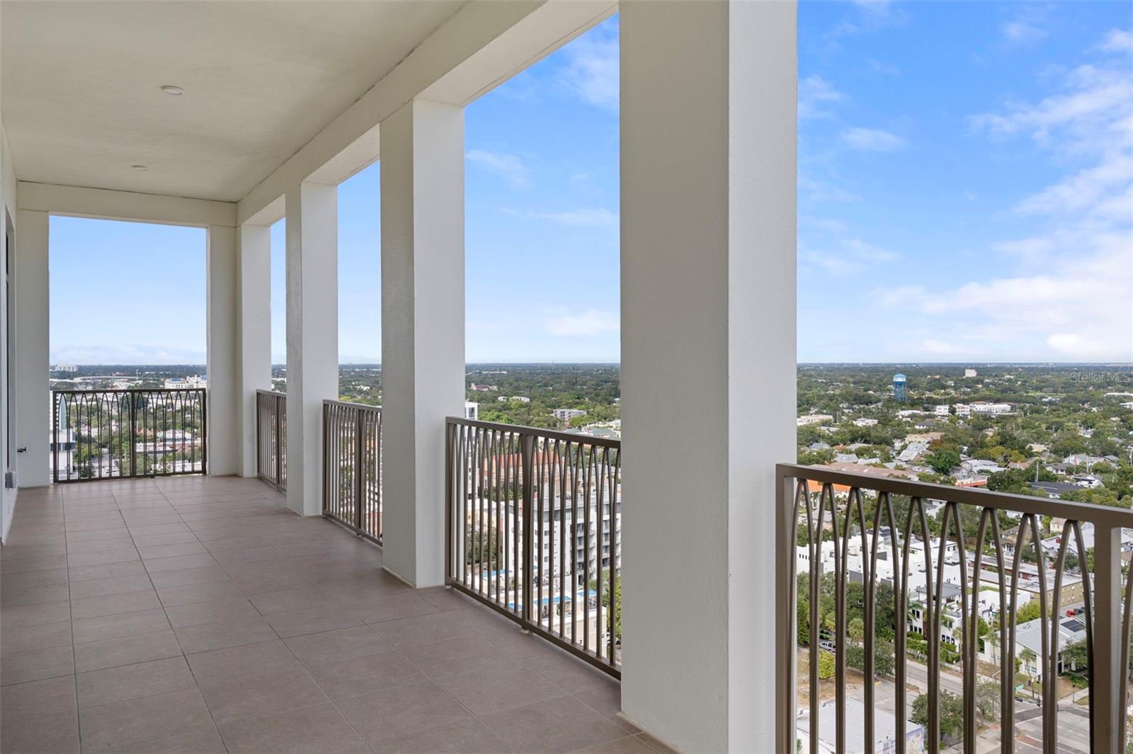 North Terrace overlook quiet Old Northeast neighborhood.