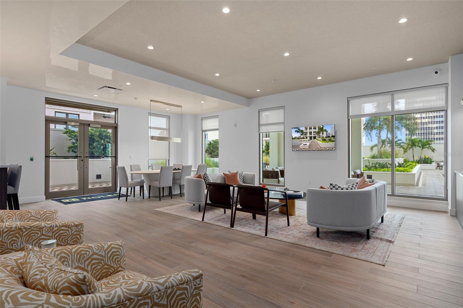 Club Lounge - a place to work, relax or host a party outside your home