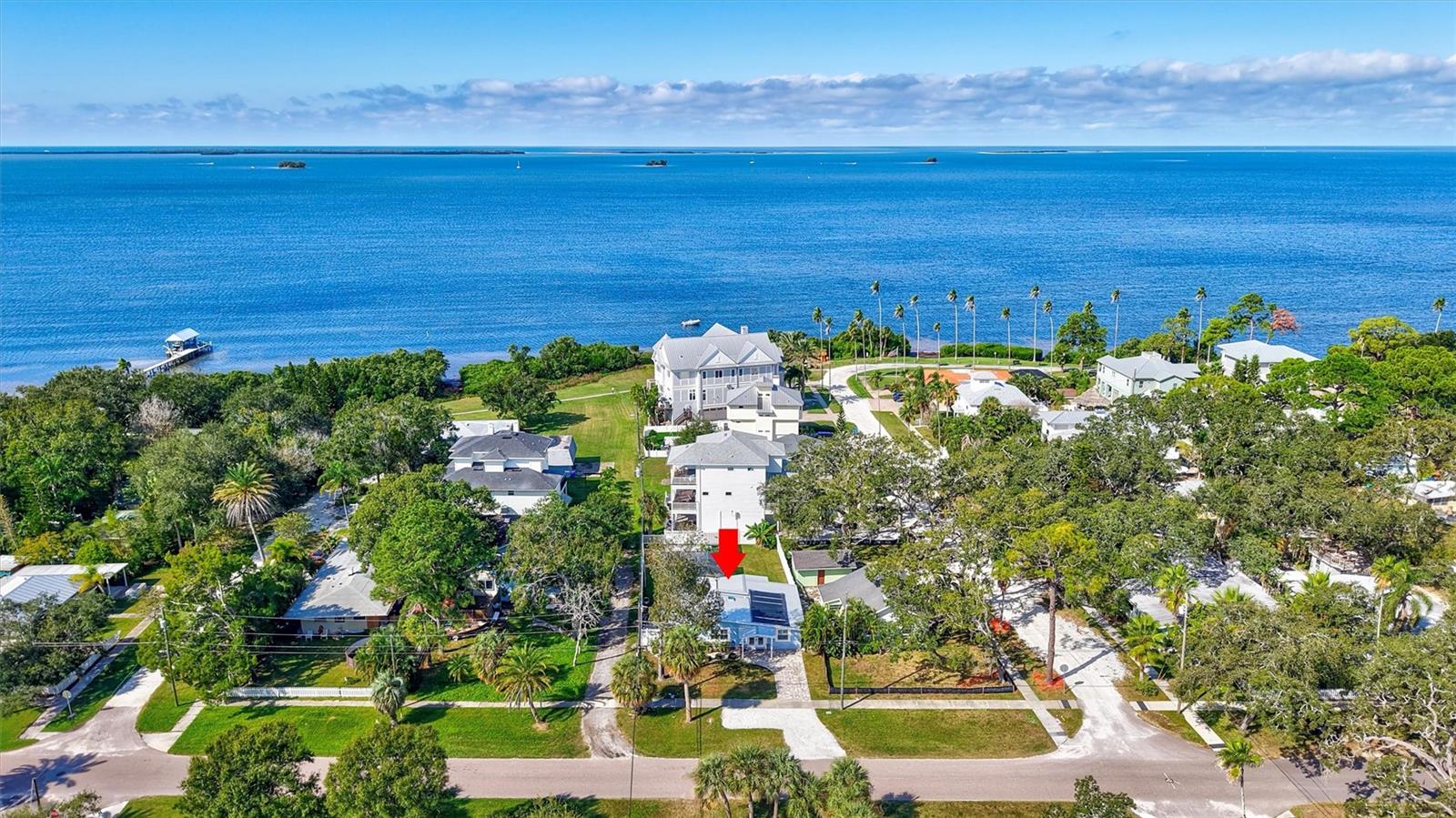 Located just steps from the water!