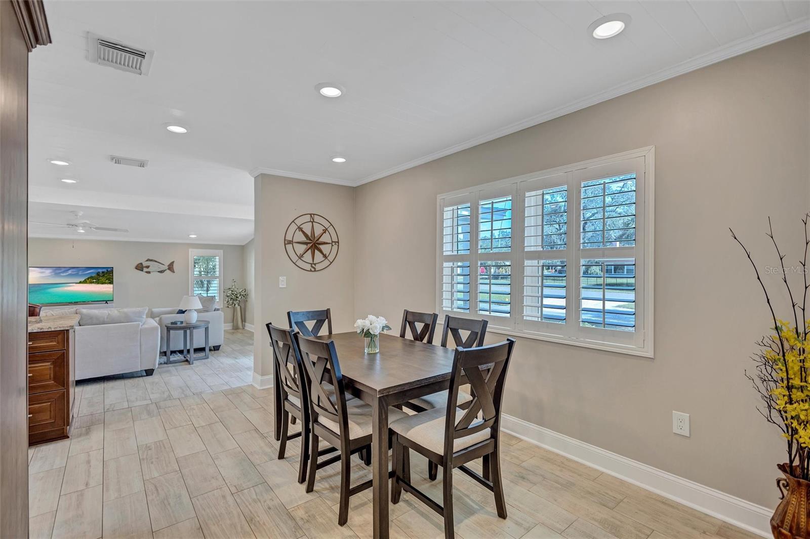 Dining off the Kitchen