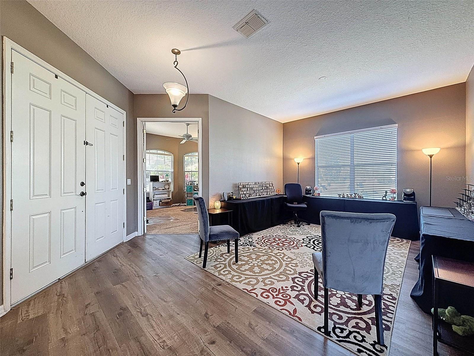 Living Room looking in to the Office