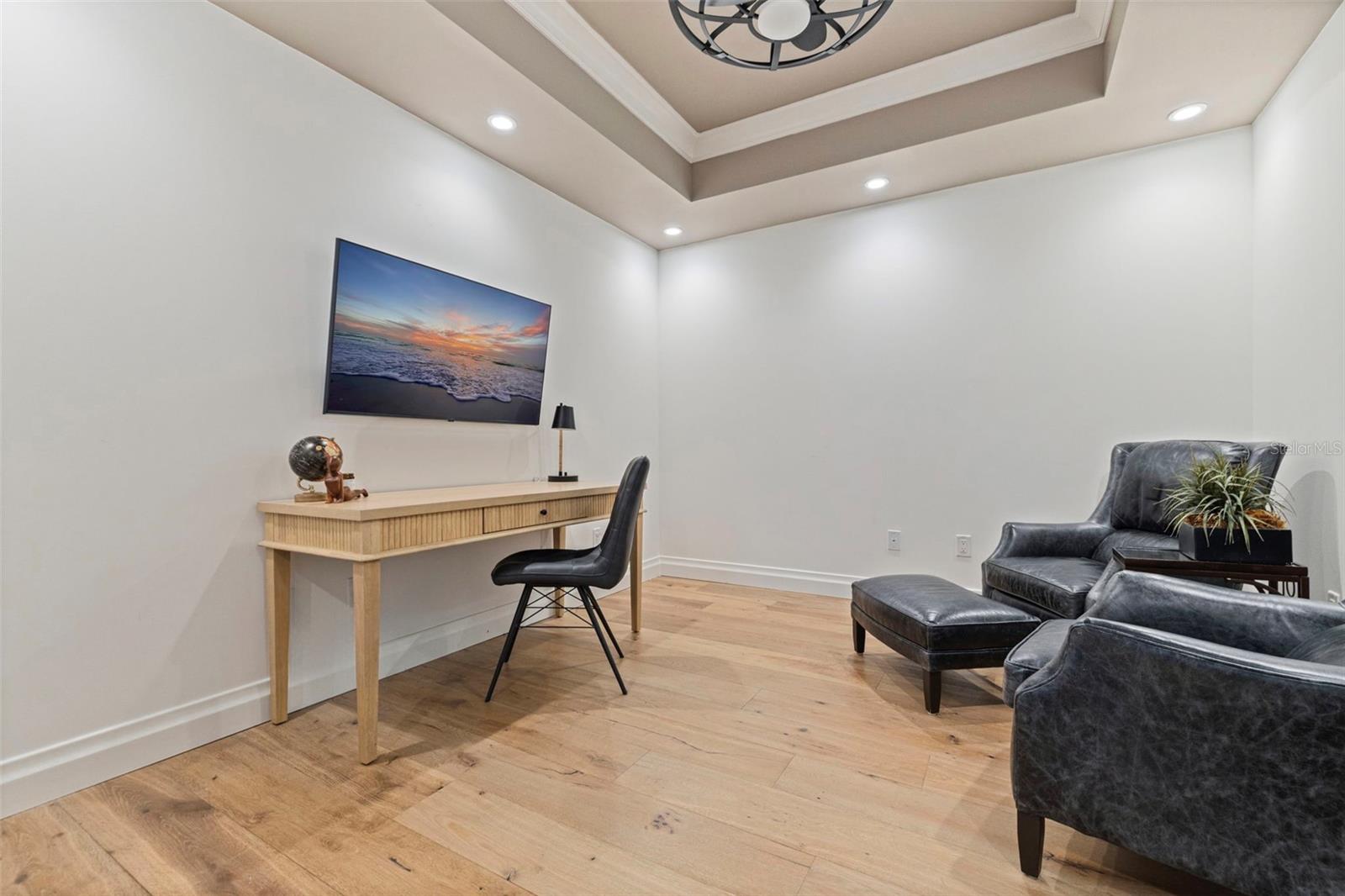 Spacious den for work or downtime.