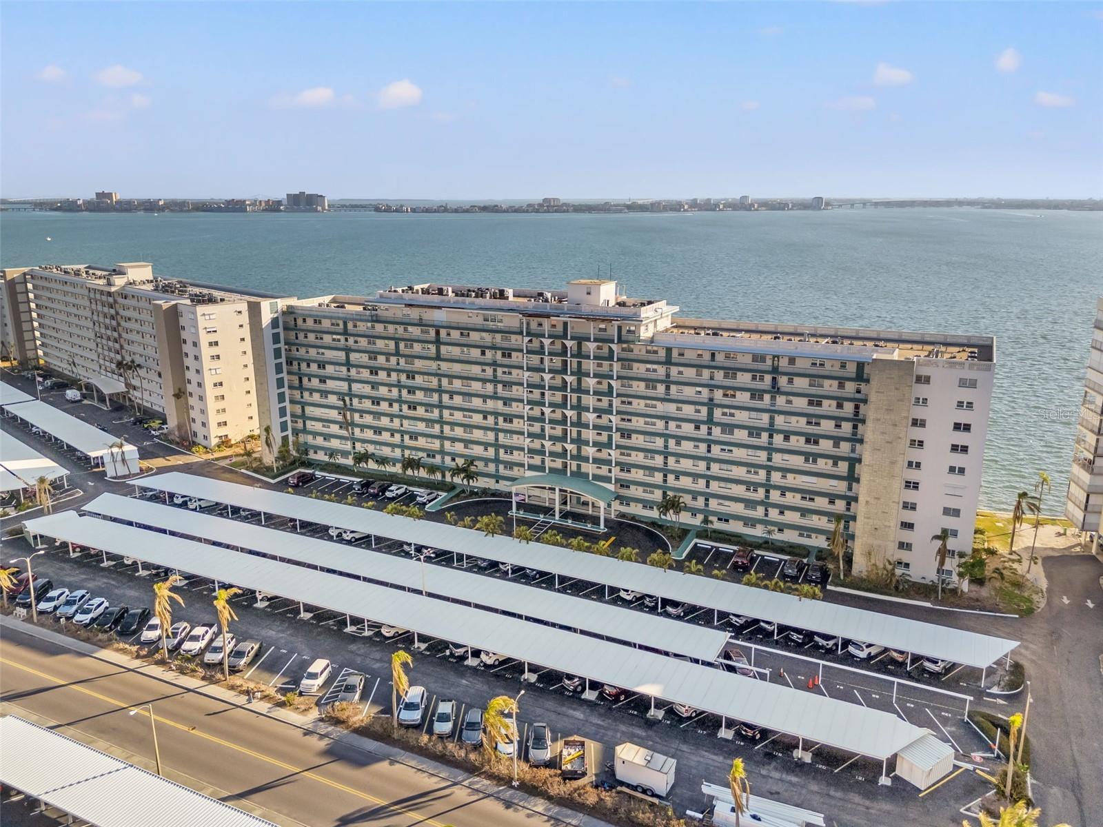 Assigned covered parking